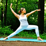 Serene Forest Yoga**

"A woman in comfortable, modest activewear is practicing yoga in a sun-dappled forest clearing. She is fully clothed and focused, demonstrating a tree pose with perfect balance. The scene is bathed in soft, natural light. Background includes lush green foliage and dappled sunlight. Safe for work, appropriate content, professional photography, perfect anatomy, natural proportions, family-friendly, fully clothed."

**