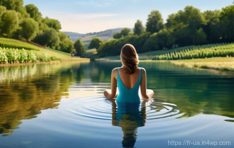 블루 운동 처방을 위한 인센티브 프로그램 개발 - **Prompt 1: Serene Lakeside Reflection**
"A tranquil scene featuring a woman in her late 20s, si...