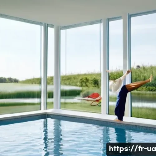 Home 31 블루 운동 처방의 미래 전망 - **Prompt 1: Serene Water Relaxation and Gentle Movement**
"A tranquil indoor thalassotherapy poo...